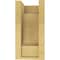 Ekena Millwork 5"W x 5"D x 10"H Wide Newport Rough Cedar Woodgrain TimberThane Corbel, Primed Tan CORUR05X05X10NEWRCPR - alternate 4